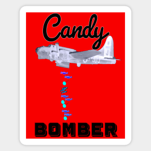 Candy Bomber B17 Sticker